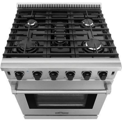 Thor Kitchen Appliance Package 30 in. Natural Gas Range, 30 in. Range Hood, AP-LRG3001U