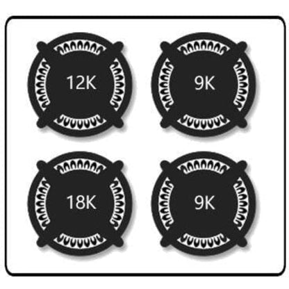 Thor Kitchen 30 in. Drop-in Natural Gas Cooktop in Stainless Steel, TGC3001