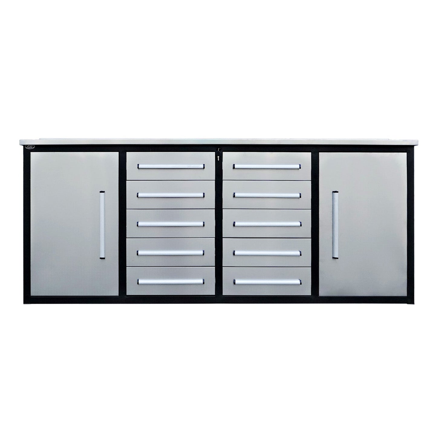 Chery Industrial 7ft Heavy Duty Workbench with 10 Drawers & 2 Cabinets - WW000197