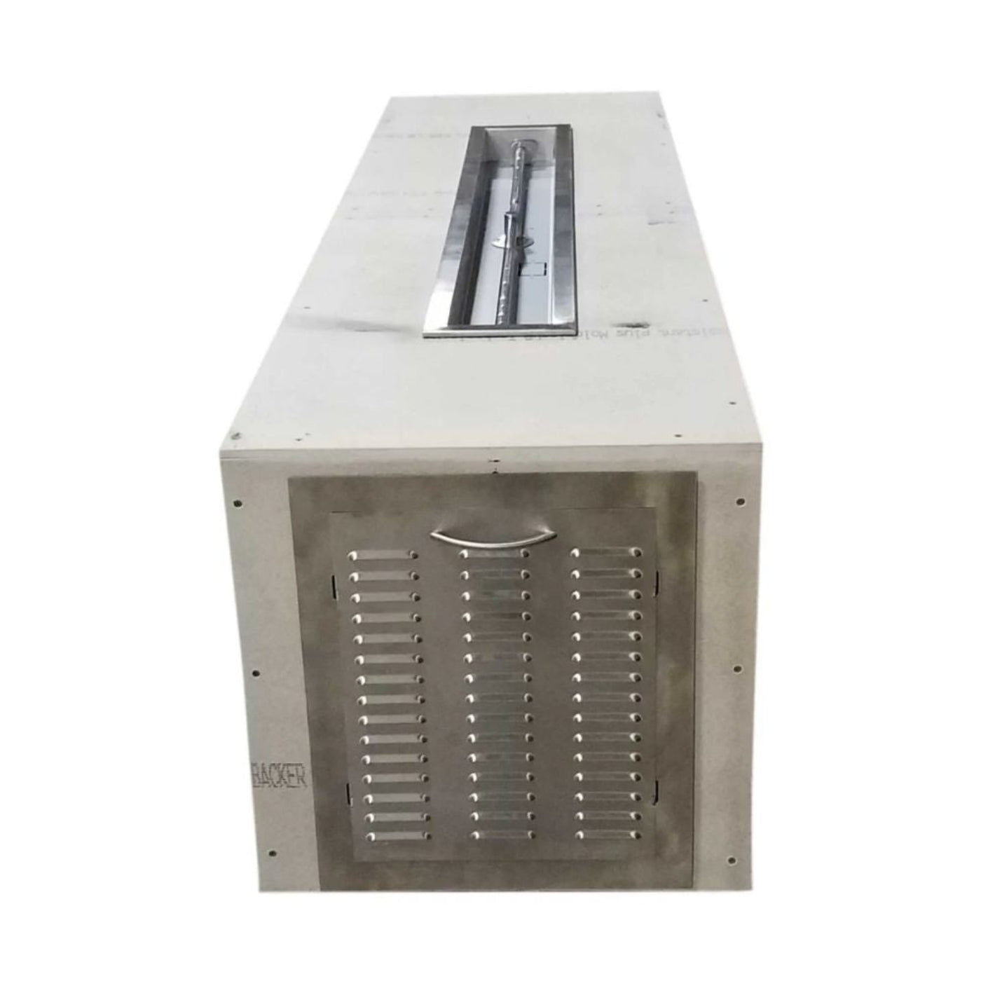 80″ x 24″ Rectangle Ready to Finish Fire Pit Kit for LP Tanks - UST80X24/49X8-LP/BS
