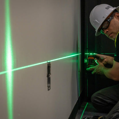 KLEIN TOOLS Rechargeable Self-Leveling Green Planar Laser Level - 93PLL