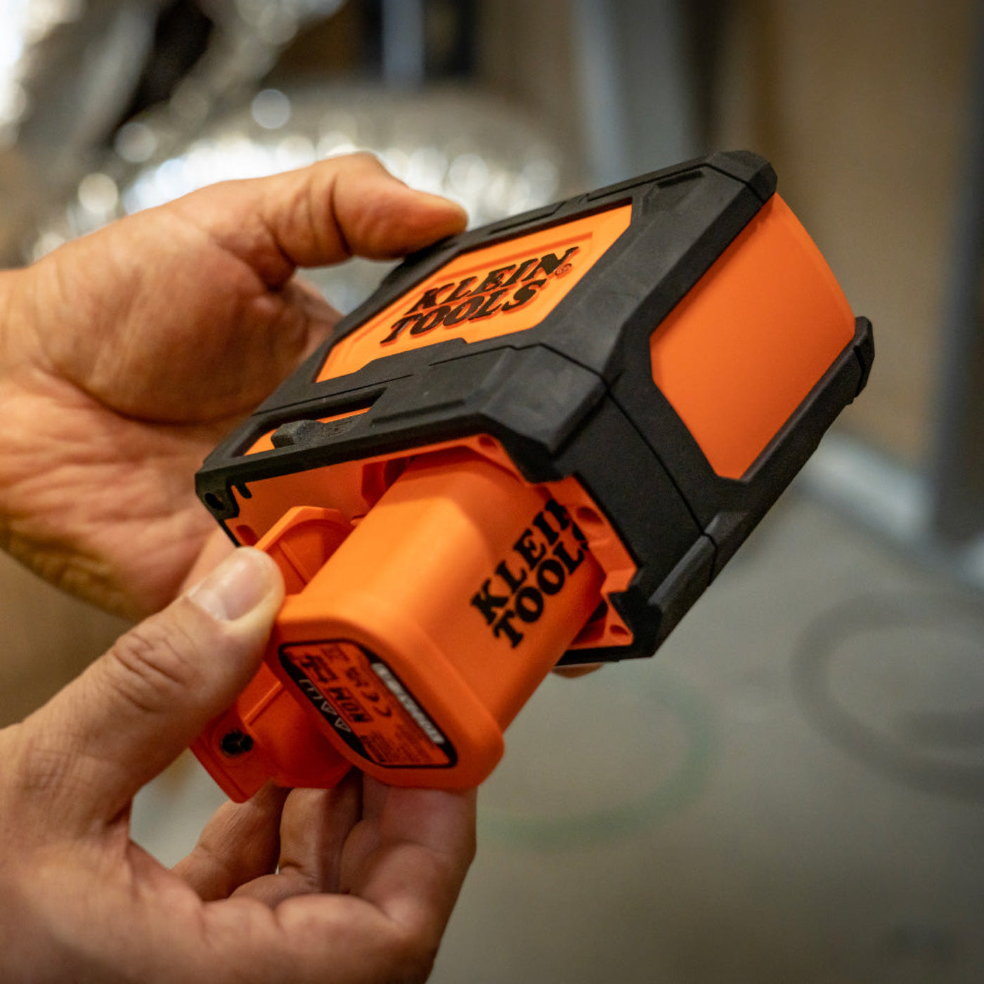 KLEIN TOOLS Rechargeable Self-Leveling Green Planar Laser Level - 93PLL