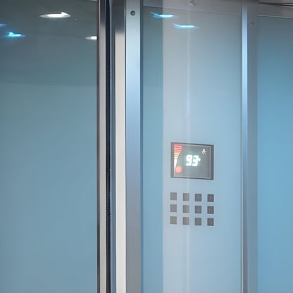 Platinum DZ962 Steam Shower - DZ962F8 BLACK