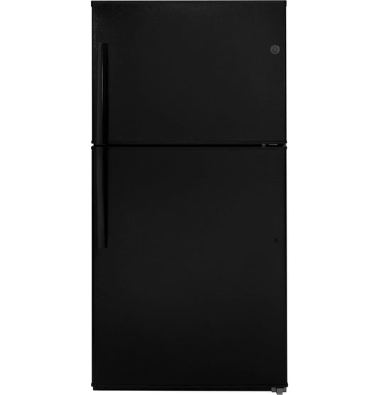 GE APPLIANCES GTE21GTHBB GE(R) ENERGY STAR(R) 21.1 Cu. Ft. Top-Freezer Refrigerator - GTE21GTHBB-KT