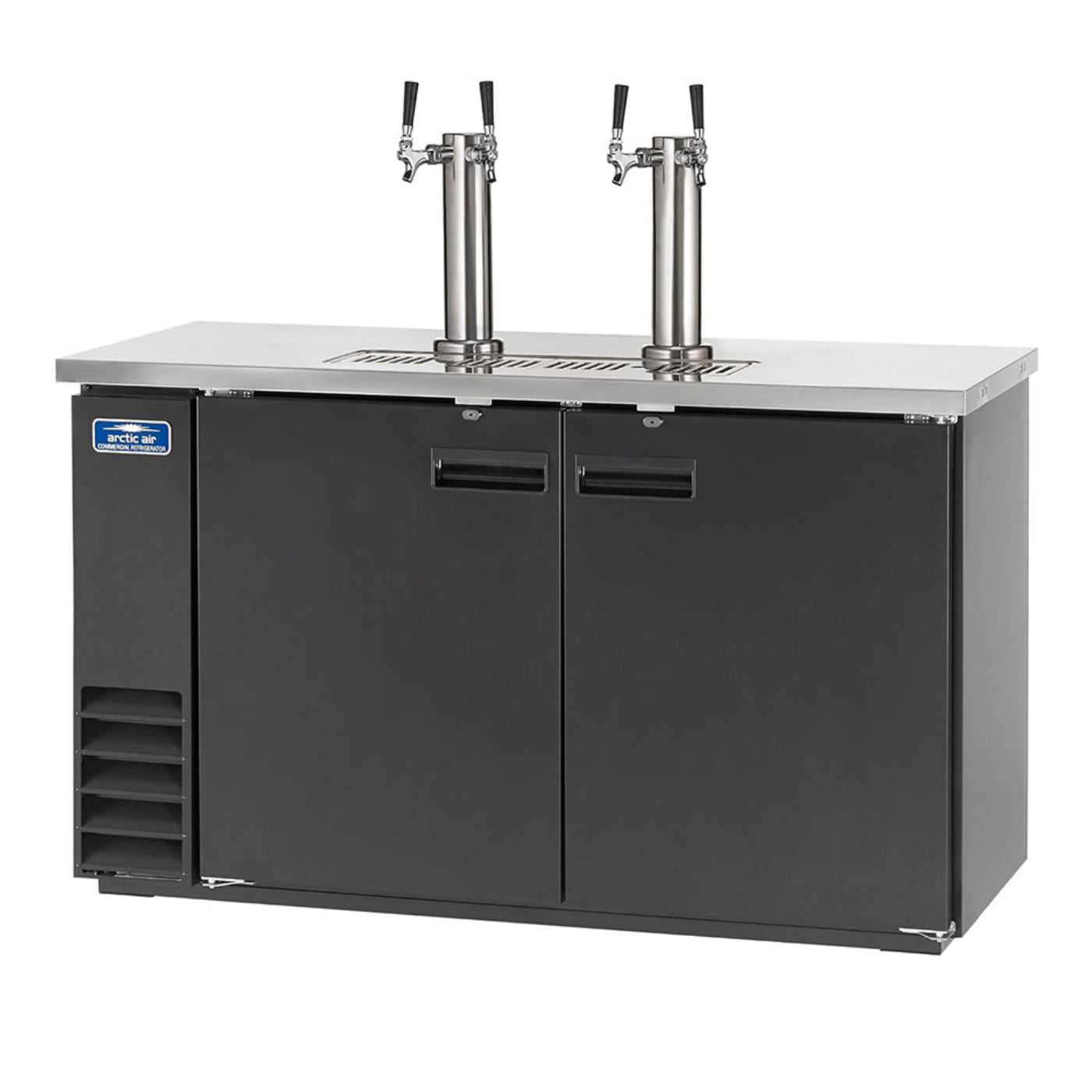 Arctic Air ADD60R-2 60" Kegerator, Direct Draw Double Door Beer Refrigerator - ADD60R-2