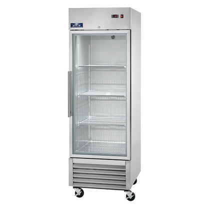 Arctic Air AGR23 27" Single Commercial Glass Door Reach-In Refrigerator - AGR23