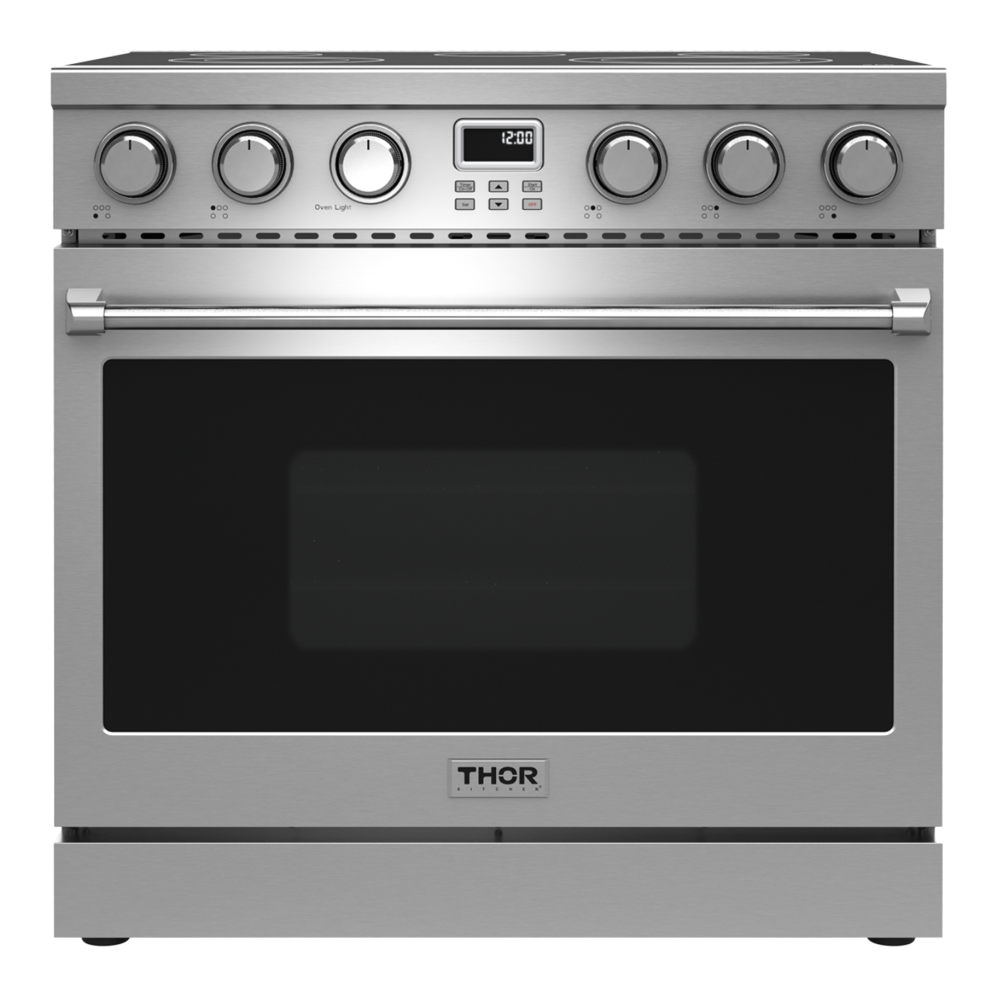 THOR Kitchen 36-Inch Electric Range - Contemporary Professional - ARE36