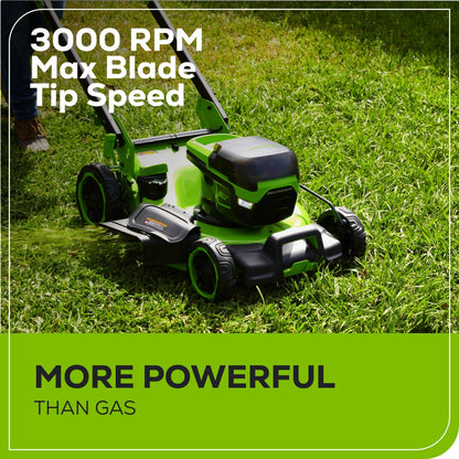 Greenworks 60V 22" Cordless Battery Self-Propelled Mower Combo Kit w/ String Trimmer and Blower - 1374902-VK