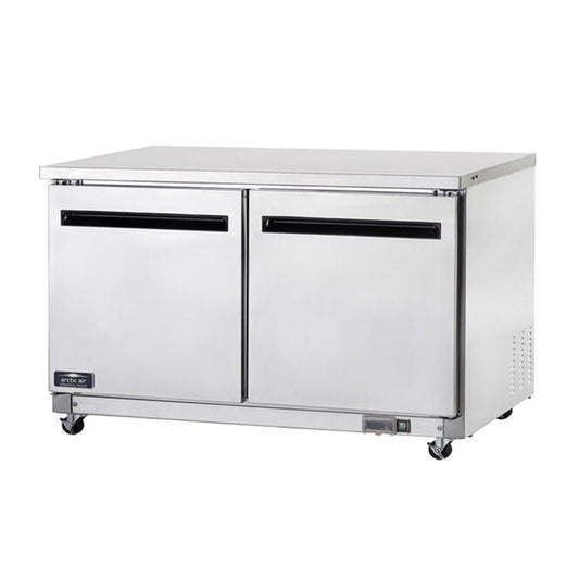Arctic Air AUC60R 61.25" Double Door Under-Counter Refrigerator - AUC60R