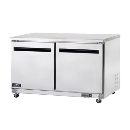 Arctic Air AUC60R 61.25" Double Door Under-Counter Refrigerator - AUC60R