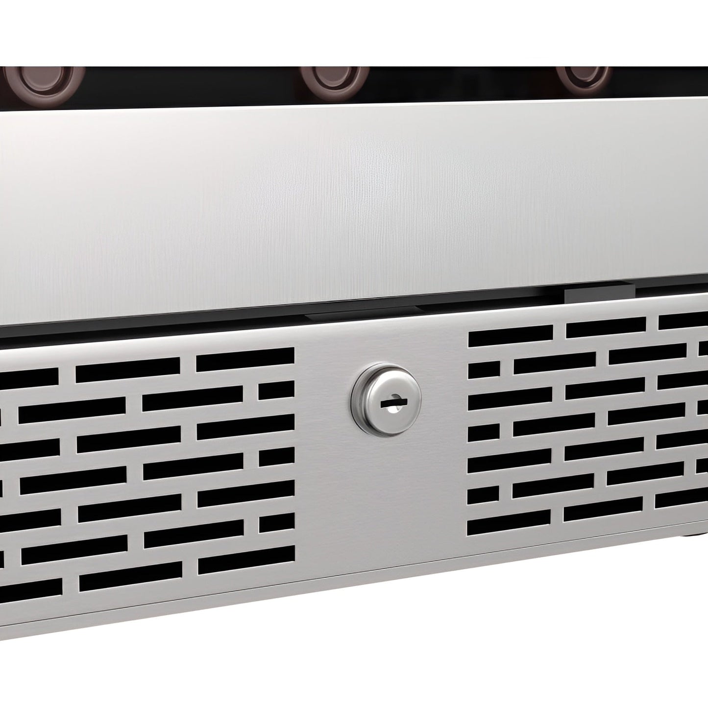 Avallon 24 Inch Wide 53 Bottle Capacity Single Zone Wine Cooler with Left Swing Door - AWC242SZLH