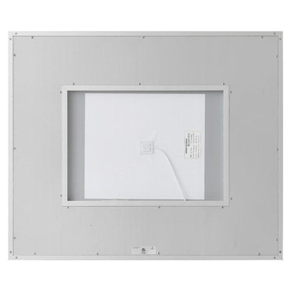 Aquadom Daytona 72" X 36" Rectangle Ultra-Slim Frame LED Lighted Bathroom Mirror With Defogger - D-7236