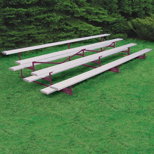 Bleacher 4 Row 15' All Aluminum Standard - BLCH-4AL