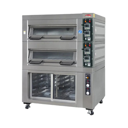 BakeMax 75" One Deck Electric Oven, Accommodates (3) 18" X 26" Pans, 220/60/3 - BMTD001