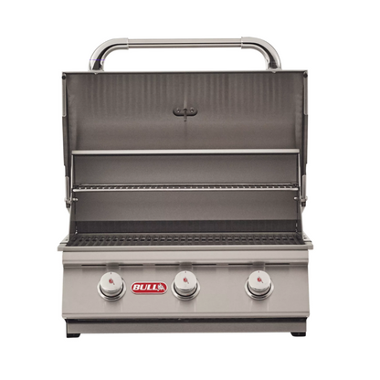 Bull Grills 24-Inch Steer 3-Burner Stainless Steel Built-In Gas Grill (69008/9) - 69008