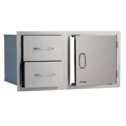 Bull Grills 30-Inch Stainless Steel Access Door & Drawer Combo (25876) - 25876
