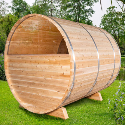 Dundalk Leisurecraft Serenity MP Barrel Sauna - CTC2245MPE