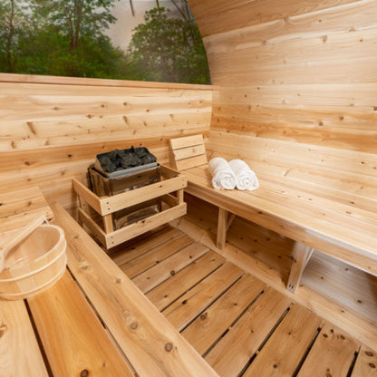 Dundalk Leisurecraft Serenity MP Barrel Sauna - CTC2245MPE