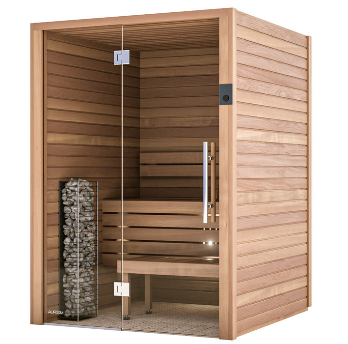 Auroom Cala Glass Cabin Sauna Kit