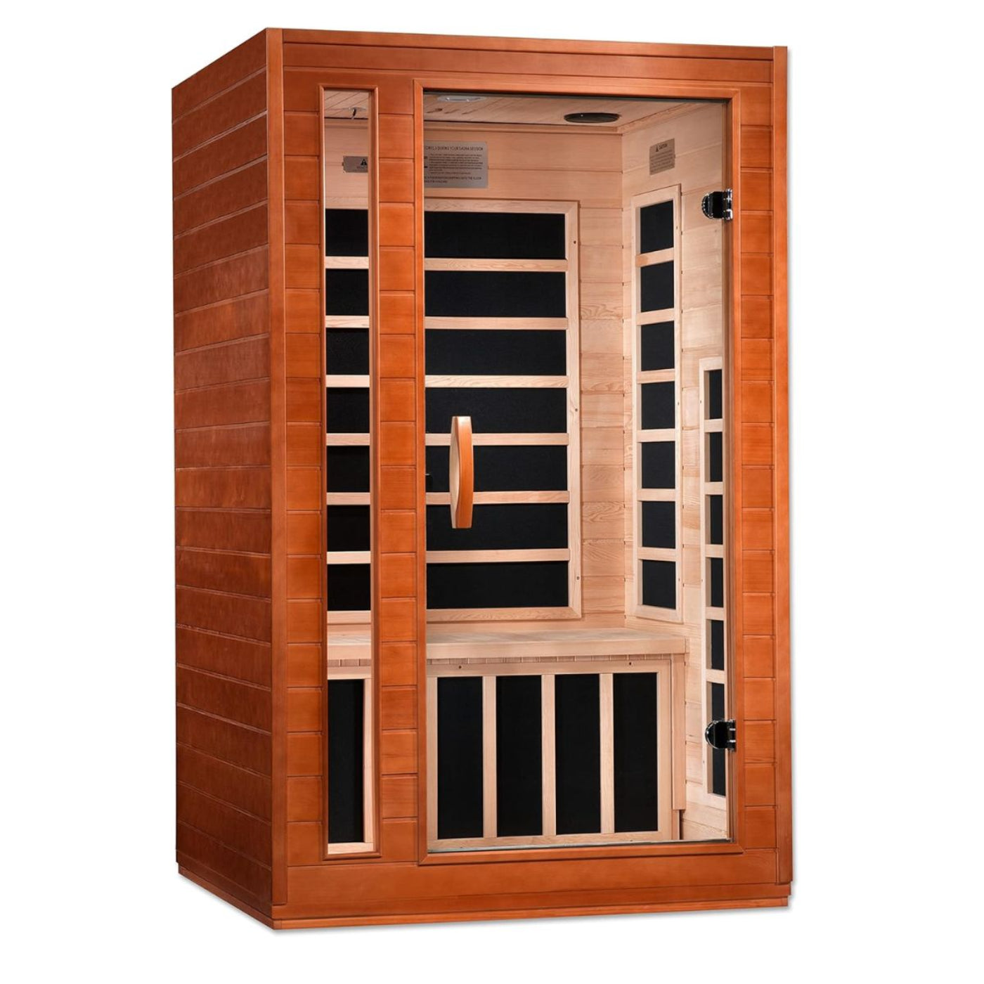 Dynamic Saunas Cordoba Elite 2 Person Ultra Low EMF FAR Infrared Sauna - DYN-6203-01 Elite