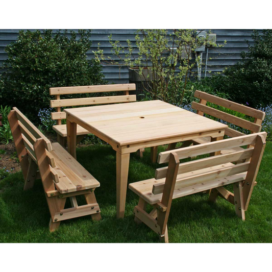 Creekvine Designs Cedar Union Dining Set - WRF47UDSCVD