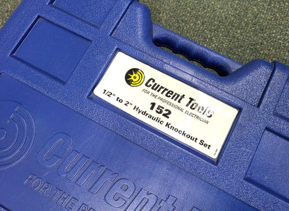 Current Tools  Standard Hydraulic Knockout Set - New Surplus - Current Tools 152