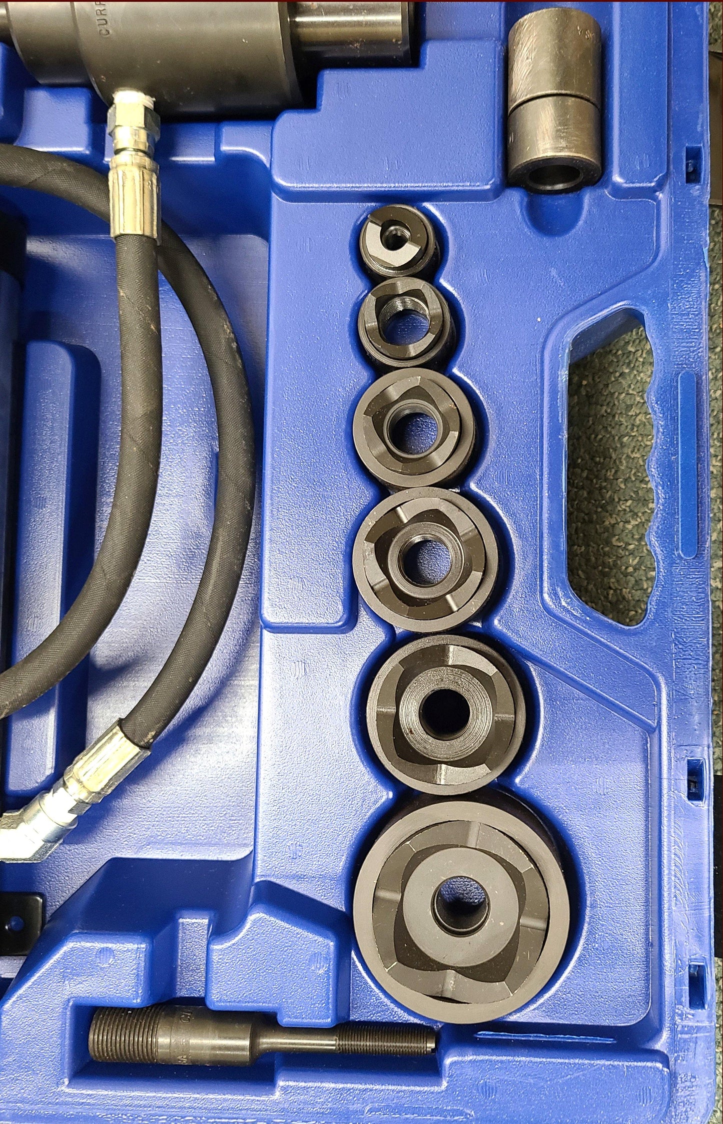 Current Tools  Standard Hydraulic Knockout Set - New Surplus - Current Tools 152