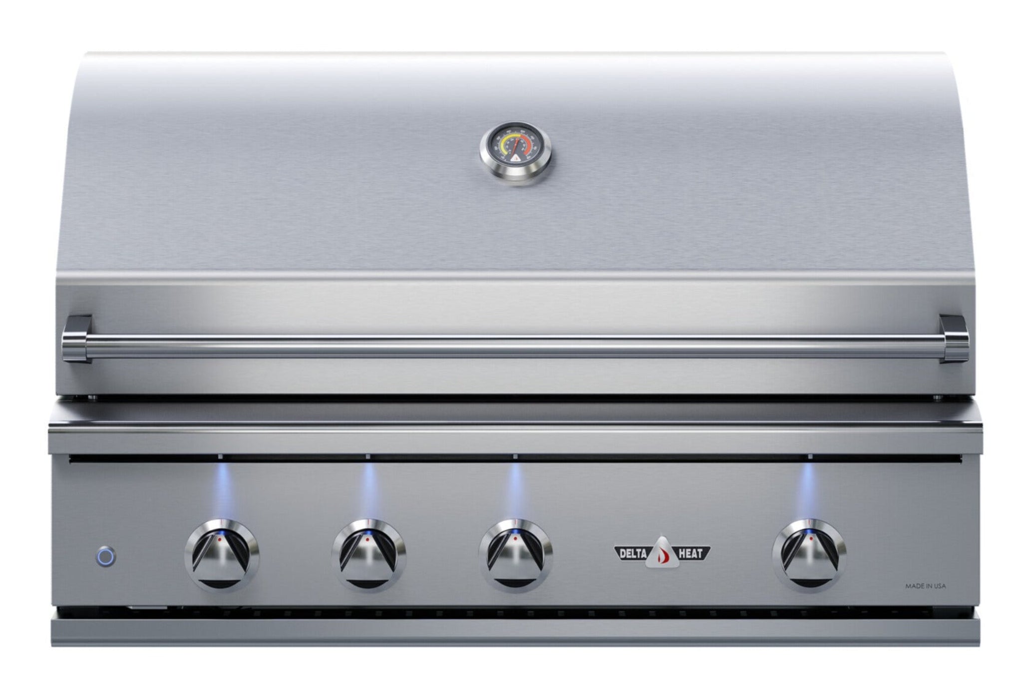 Delta Heat 38 Inch Natural Gas Grill with Infrared Rotisserie and Sear Zone - DHBQ38RS-DN