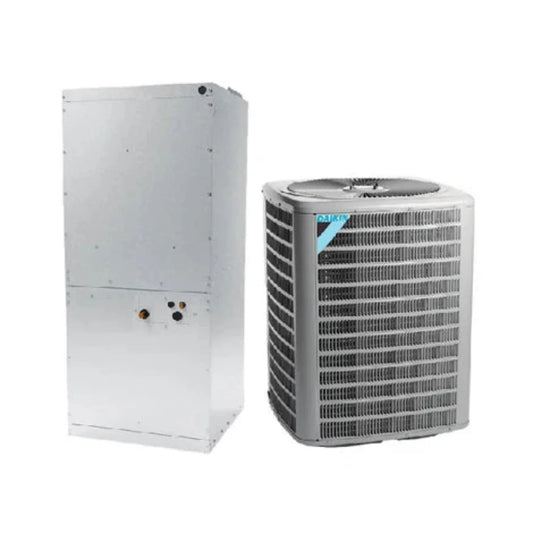 Daikin Light Commercial 10 Ton Multi-Positional 14.8 IEER2 Air Conditioning Split System with 20kW Heat Kit - DX14XA1204,DAX12044