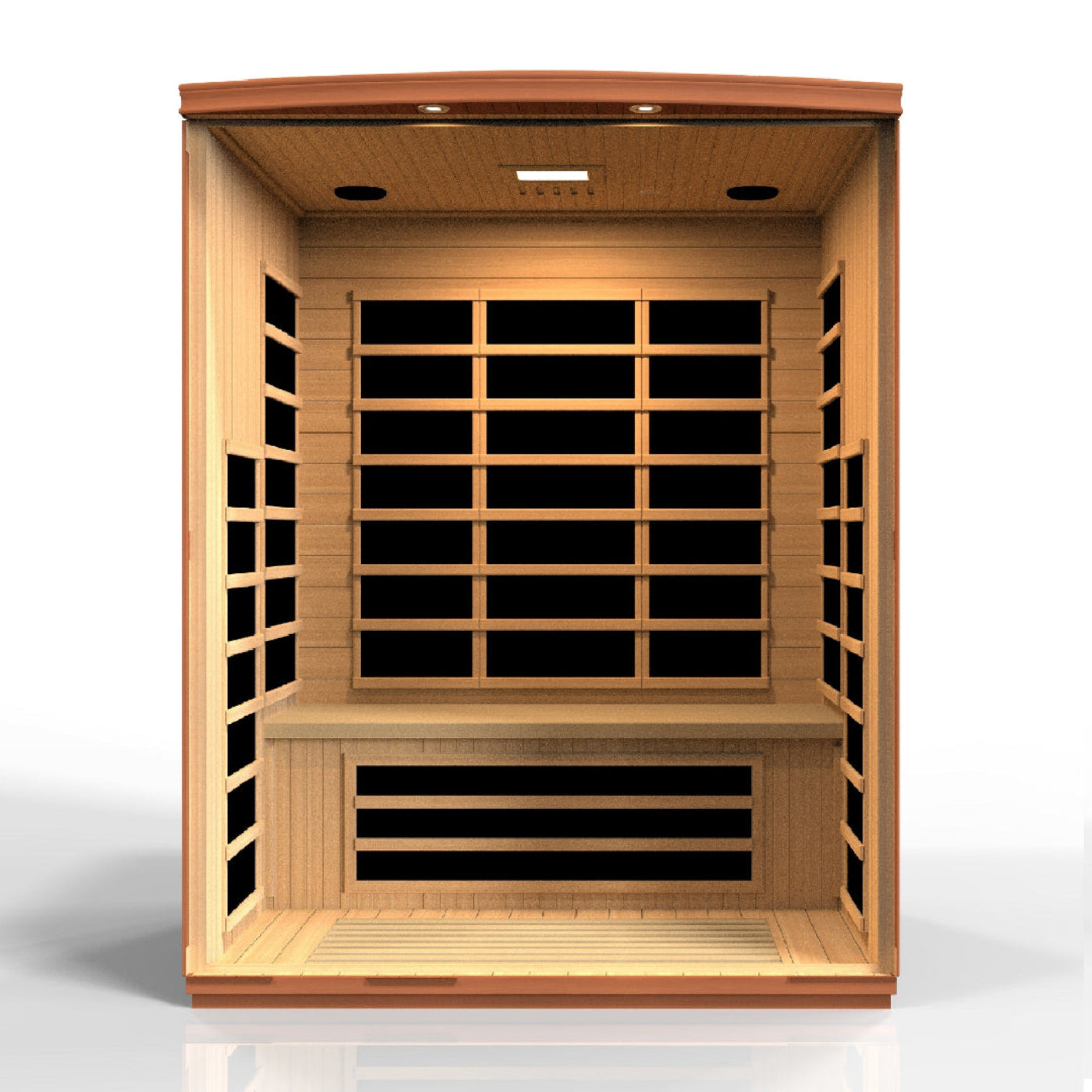 Dynamic Saunas Lugano Elite 3 Person Ultra Low EMF FAR Sauna - DYN-6336-02 Elite