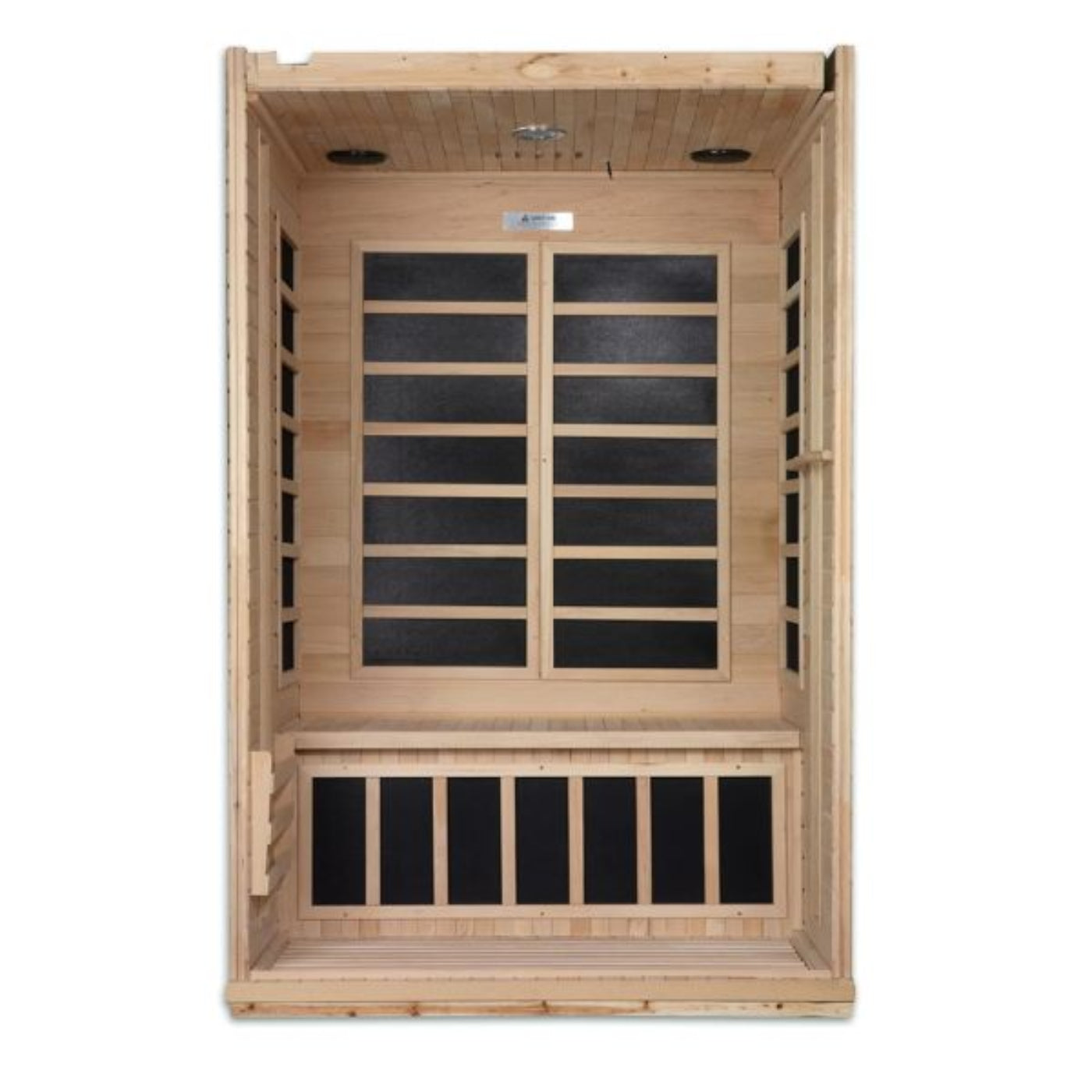 Dynamic Saunas Venice 2-Person Low EMF FAR Infrared Sauna (DYN-6210-01) - DYN-6210-01