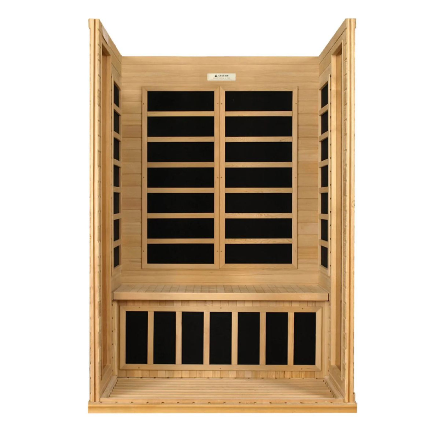 Dynamic Versailles 2 Person Low EMF FAR Infrared Sauna (DYN-6202-03) - DYN-6202-03