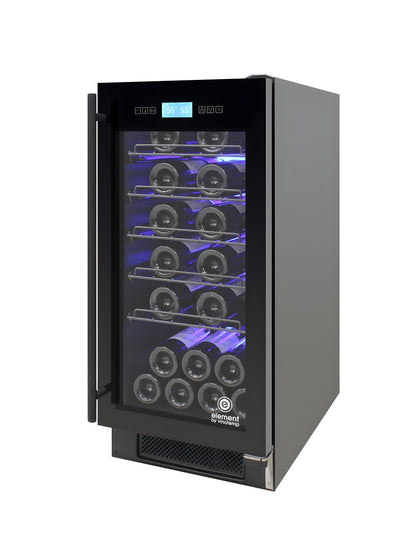 Vinotemp 32-Bottle Single-Zone Wine Cooler - EL-32COMM-B