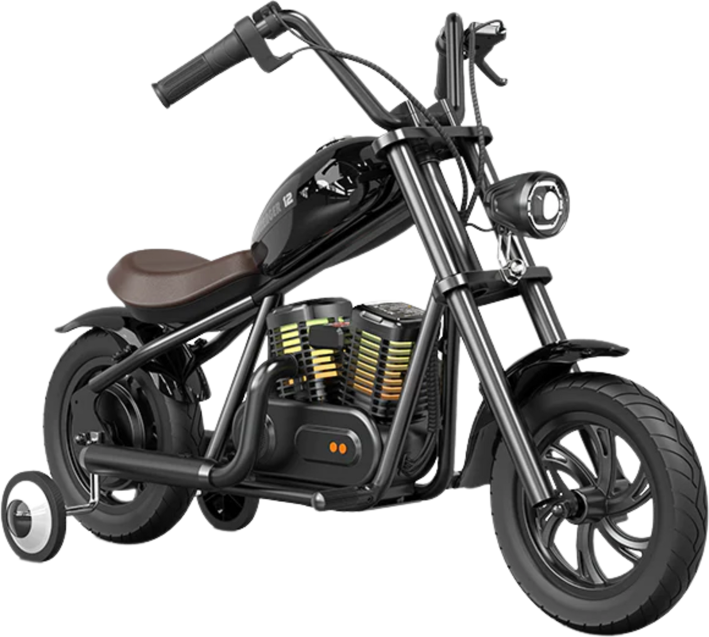 Hyper Gogo Cruiser 12 Plus Electric Motorcycle, Bluetooth - EL-MB03C-ORANGE