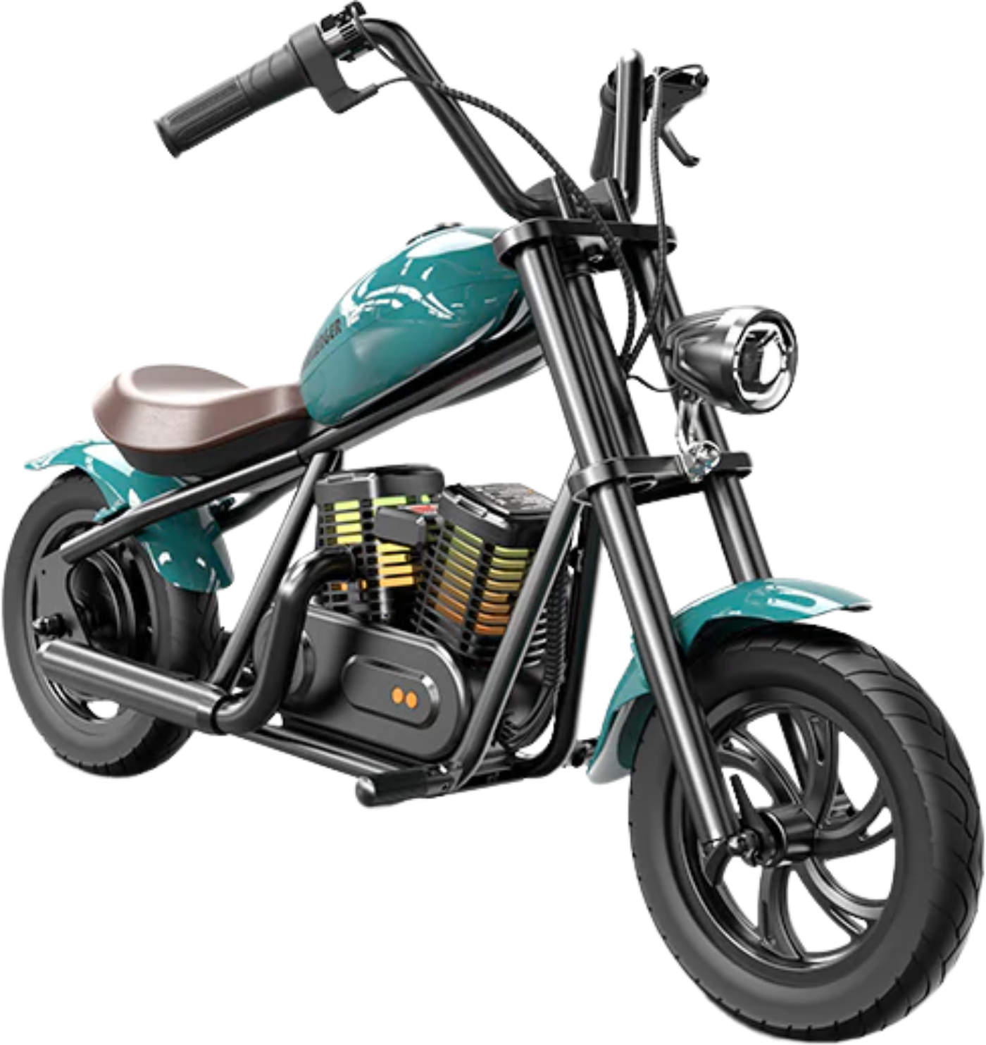 Hyper Gogo Cruiser 12 Plus Electric Motorcycle, Bluetooth - EL-MB03C-ORANGE