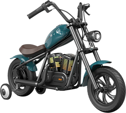 Hyper Gogo Challenger 12 Plus Electric Kids Motorcycle Bluetooth Speaker 21.9V 160W 10 MPH 7.5 Miles EL-MB07P New - EL-MB07P-ORANGE