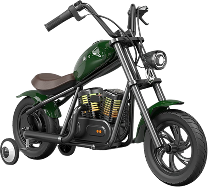 Hyper Gogo Challenger 12 Plus Electric Kids Motorcycle Bluetooth Speaker 21.9V 160W 10 MPH 7.5 Miles EL-MB07P New - EL-MB07P-ORANGE