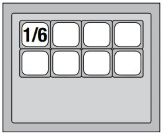 Everest Commercial 35" 8 Pan Pizza Prep Table Refrigerator - EPPR1