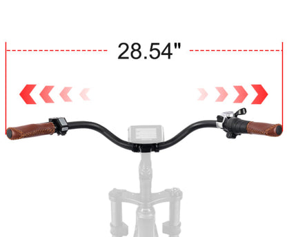 Addmotor 1000W 48V Grandtan Turbo Trike Mid Drive Fat Tire Electric Bike - EB-ADD-GTT-NBL