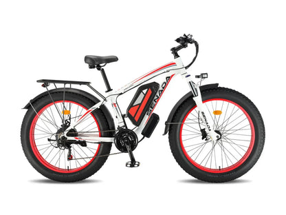 Senada Bikes 1000W 48V Archon Plus All-Terrain Off-Road Fat Tire Electric Bike - EB-SN-ARCHON-PLUS-BB