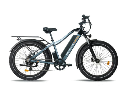 Senada Bikes 1000W 48V Saber Pro All-Terrain Utility Fat Tire Electric Bike - EB-SN-SABER-CG