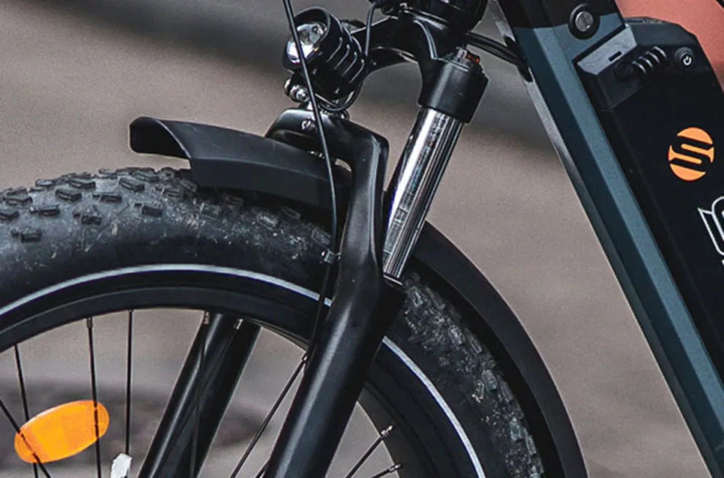 Senada Bikes 1000W 48V Saber Pro All-Terrain Utility Fat Tire Electric Bike - EB-SN-SABER-CG