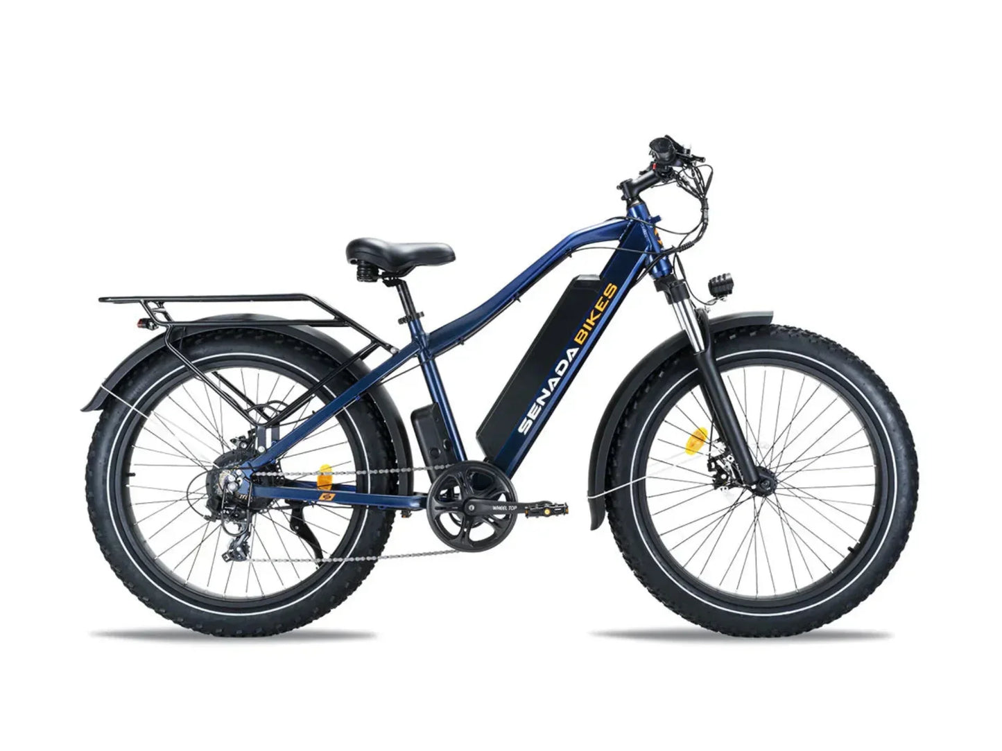 Senada Bikes 1000W 48V Saber Pro All-Terrain Utility Fat Tire Electric Bike - EB-SN-SABER-CG