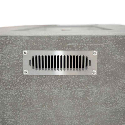 Elementi Andes Fire Table side angle silo