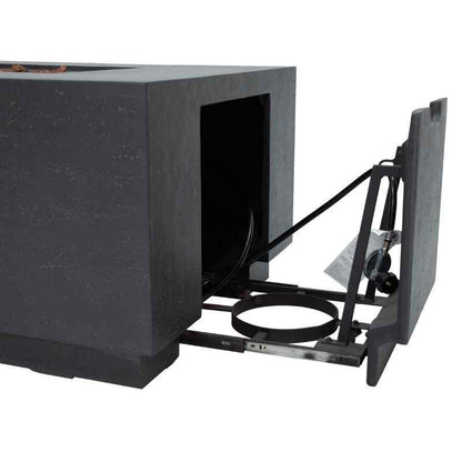 Elementi Andes Fire Table with connected hose Internal