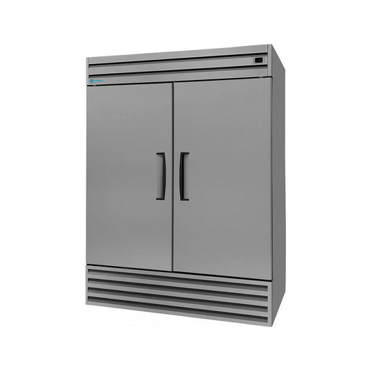 Excellence Industries - CF-43SSHC, 54" Commercial Reach-In 2 Solid Door Refrigerator 43 cu.ft. - CF-43SSHC