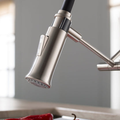 Blossom Single Handle Pull Out Kitchen Faucet – F01 209