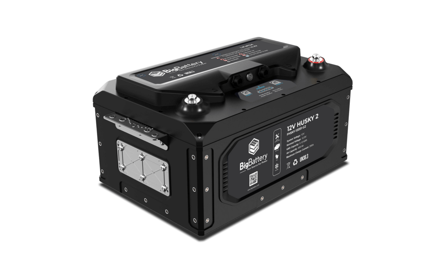 Big Battery 12V HUSKY 2 – LiFePO4 – 400Ah – 5.12kWh