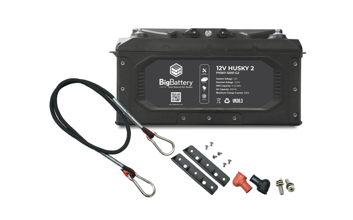 Big Battery 12V 3X HUSKY 2 KIT - K0748