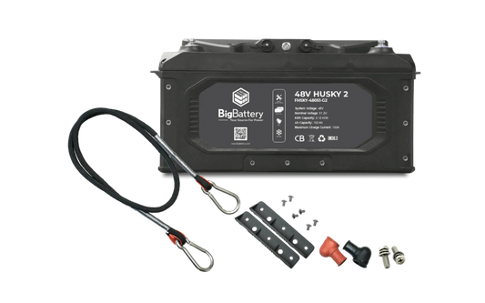 Big Battery 48V 2X HUSKY 2 KIT – 3K Growatt Inverter - K0742